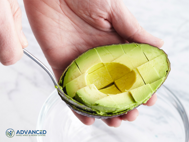 Sliced Avocados